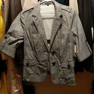 Express grey blazer